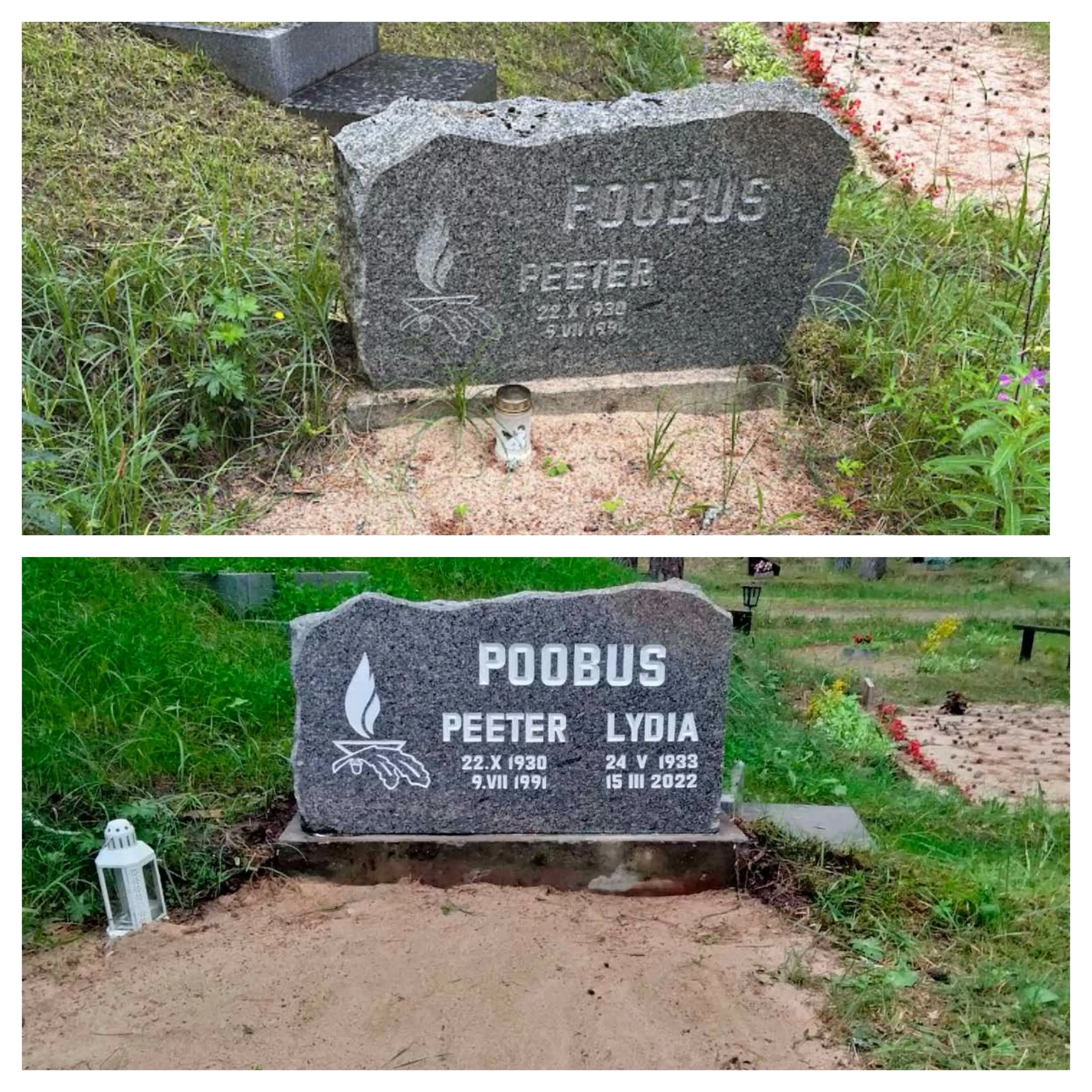 Hauakivide restaureerimine