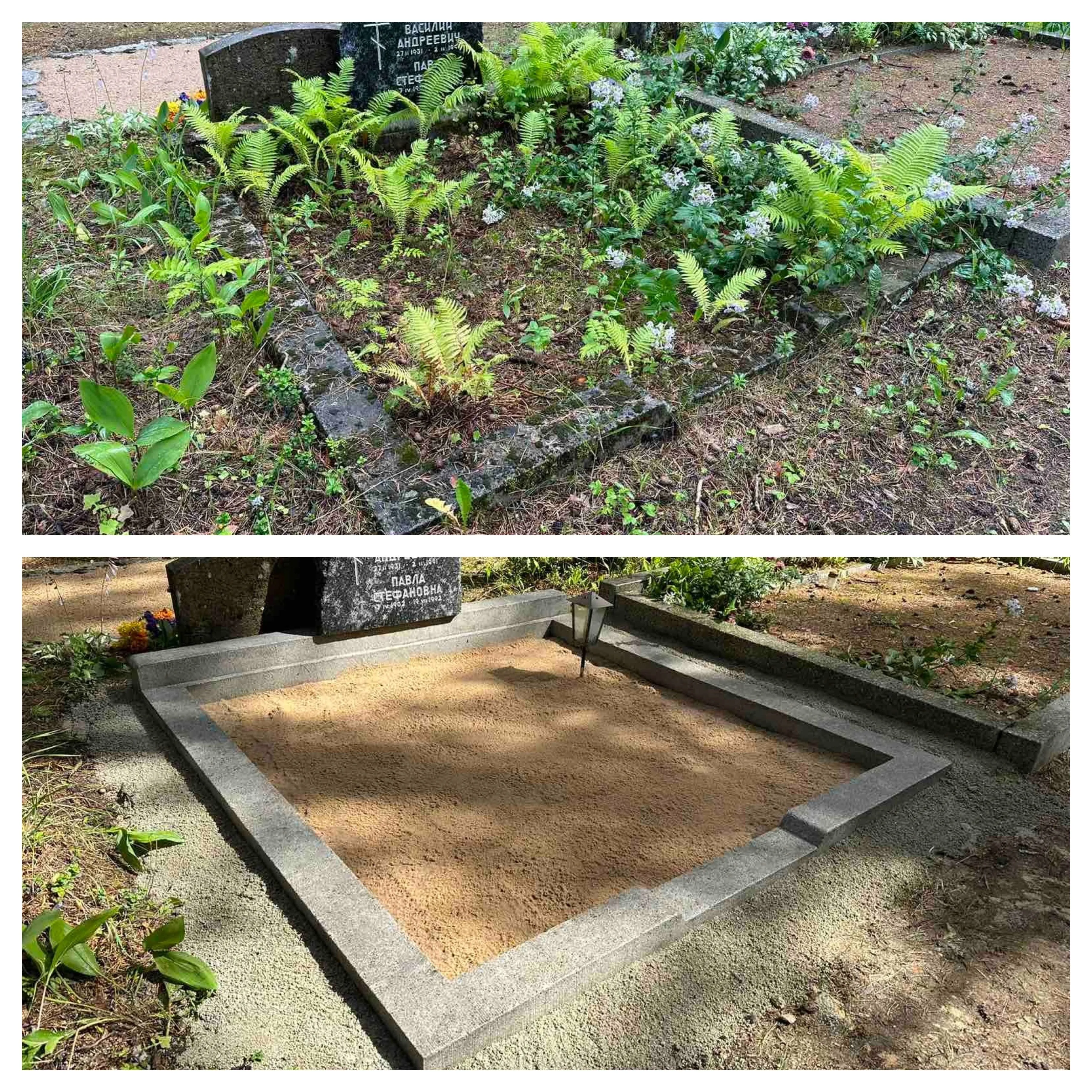 hauaplatside restaureerimine