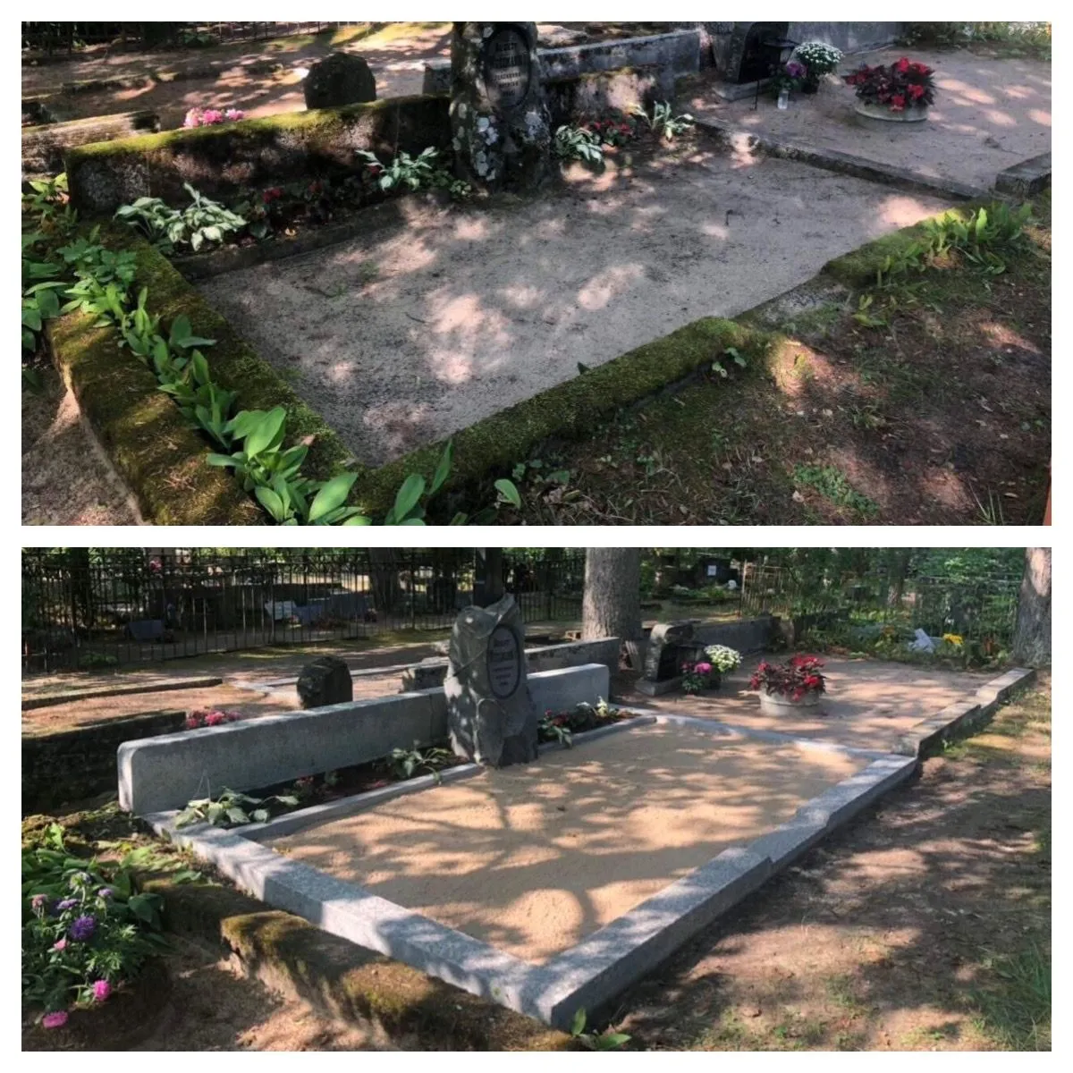 Hauapiirete restaureerimine