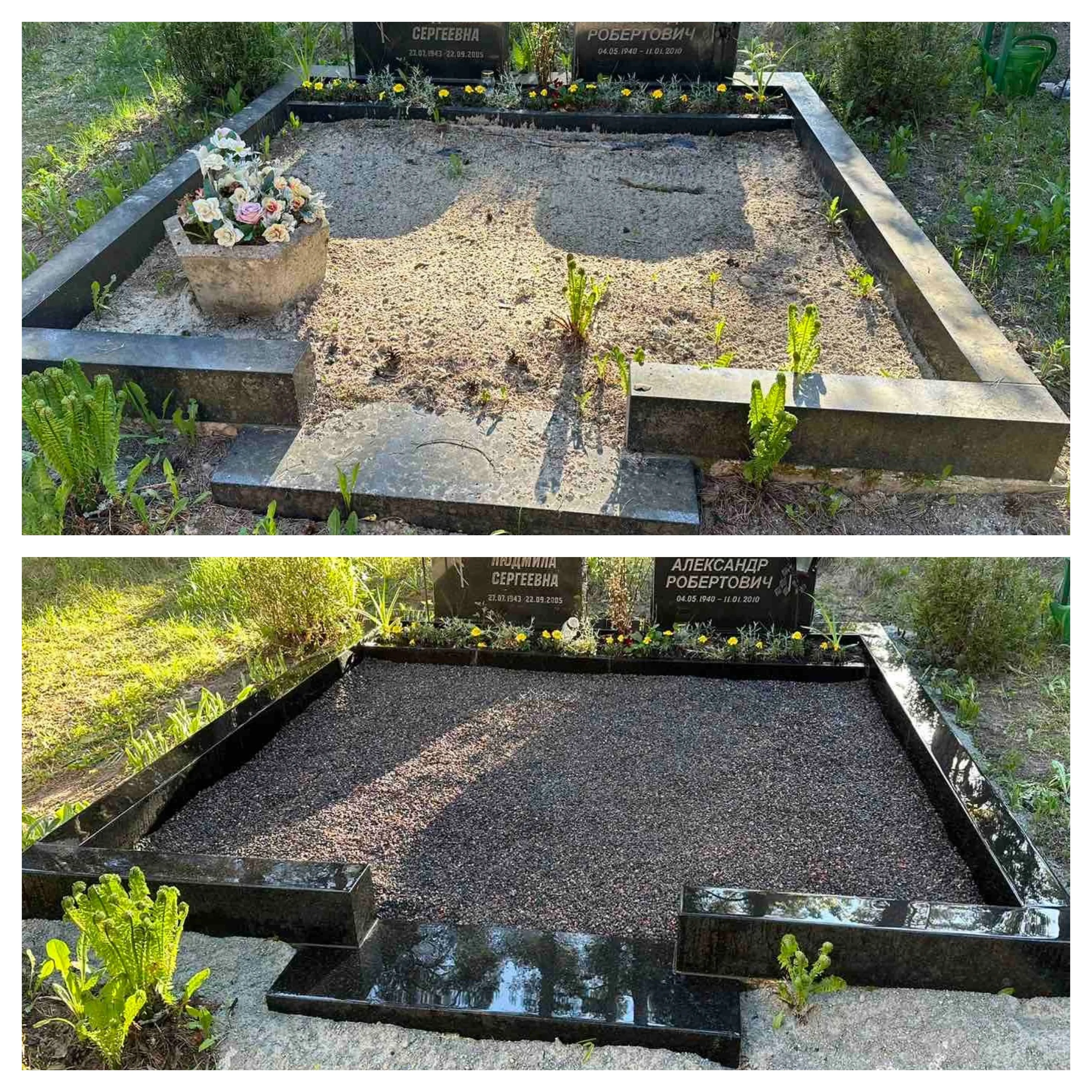 Hauapiirete restaureerimine