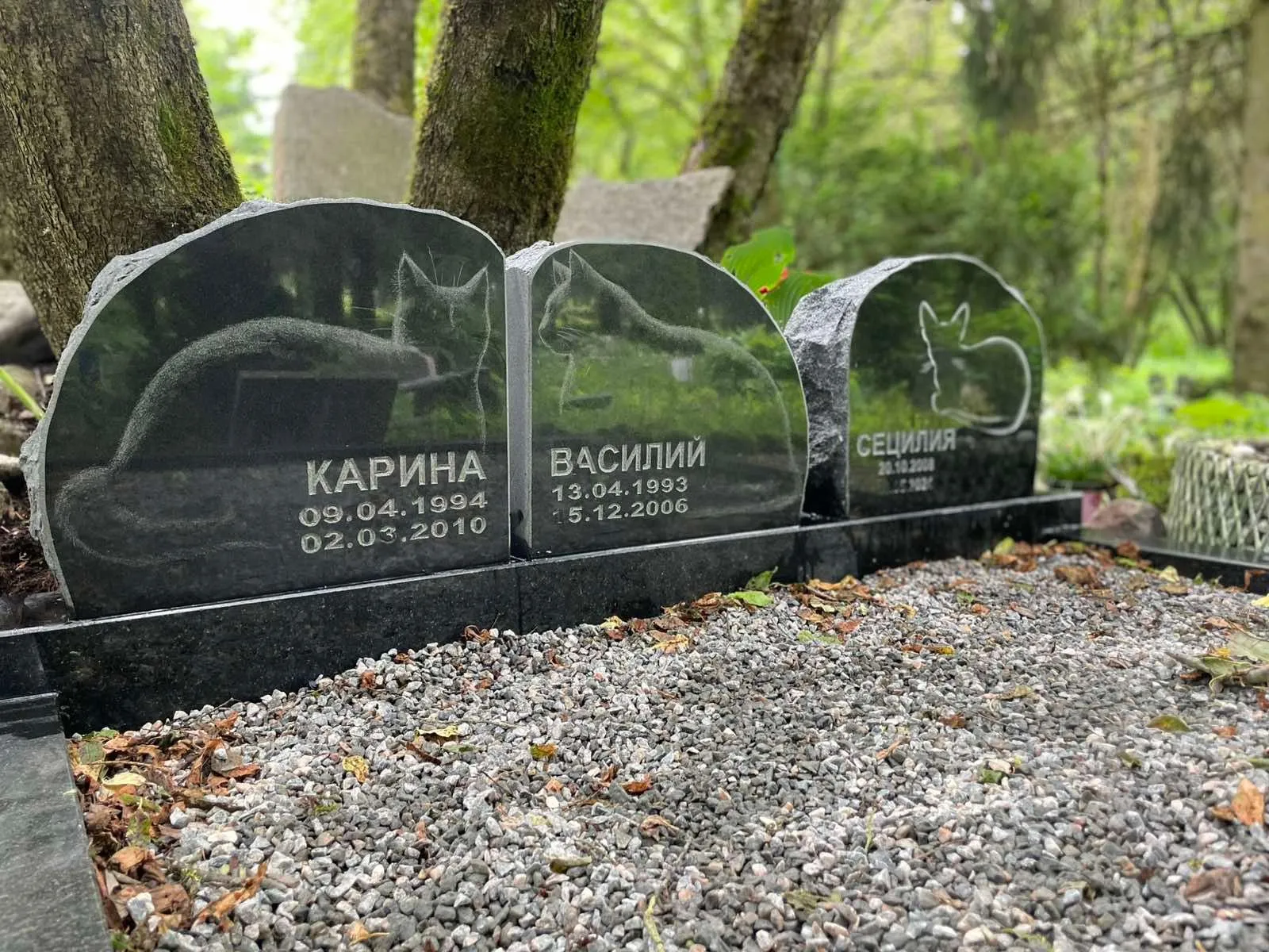 Lemmikloomade hauakivid